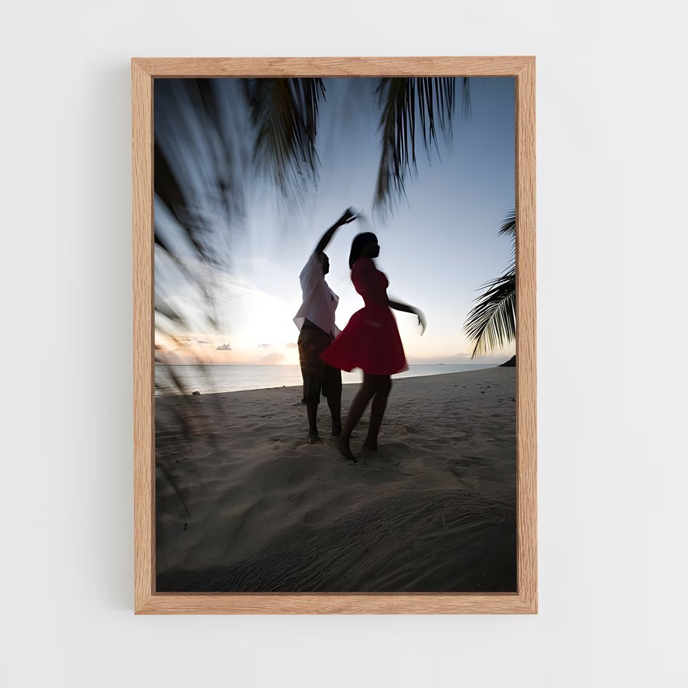 Poster Danse au Coucher de Soleil (vue 4)